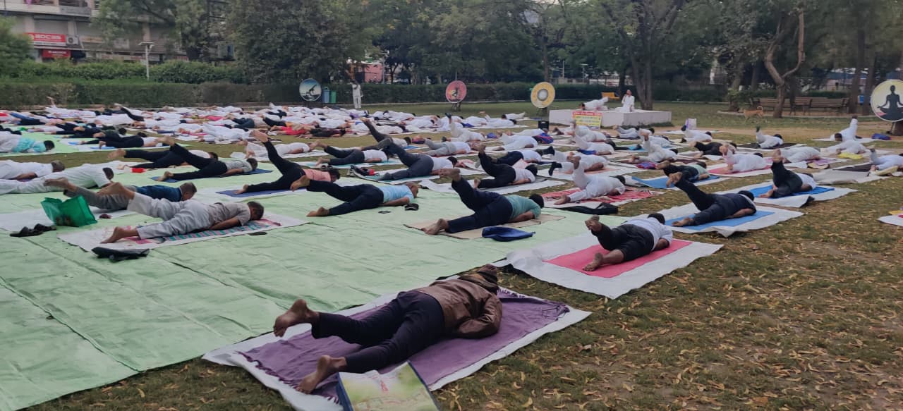 Yoga session at Maruti Hospital 4